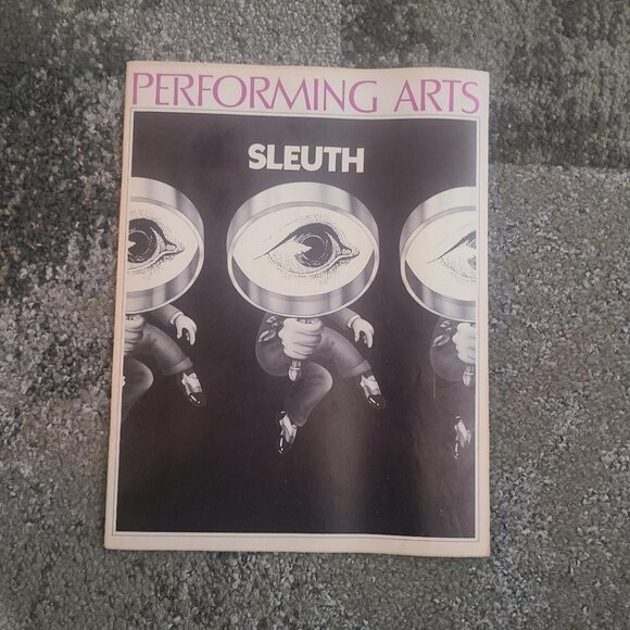 Performing Arts Ahamson Theatre Jan 1972 - Sleuth Anthony Quayle Donal Donnelly - Picture 1 of 7